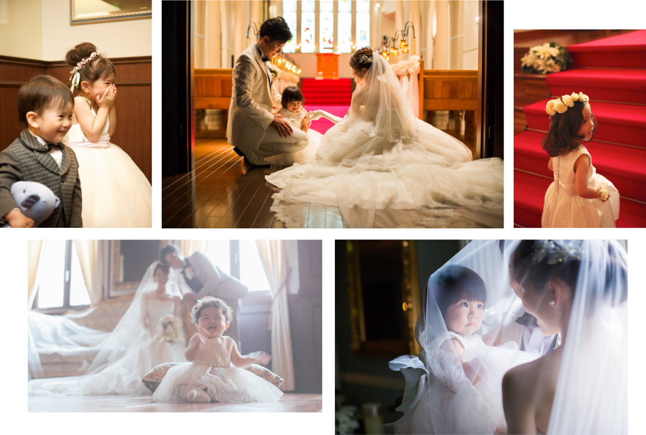 子どもが生まれたら、家族みんなで結婚式♪